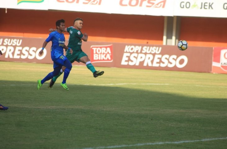 PSS Sleman vs PSIM Yogyakarta (Stephanus Aranditio/Bolatimes.com)