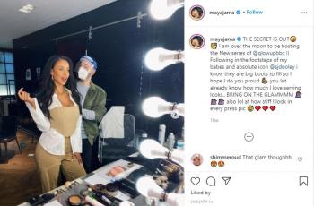 Presenter seksi Maya Jama. (Instagram/mayajama)
