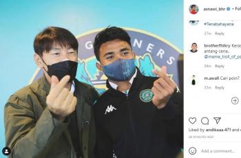 Asnawi Mangkualam membuat postingan bernada sindiran. (Instagram/asnawi_bhr)