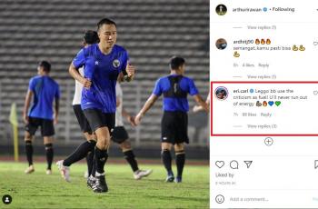 Arthur Irawan dapat suntikan semangat dari Erika Carlina. (Instagram/arthurirawan)