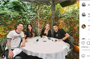 Double date Lionel Messi dan Luis Suarez