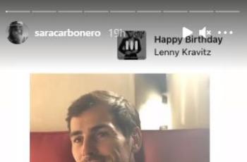 Sara Carbonero ucapkan ulang tahun ke Iker Casillas. (Instagram/saracarbonero)