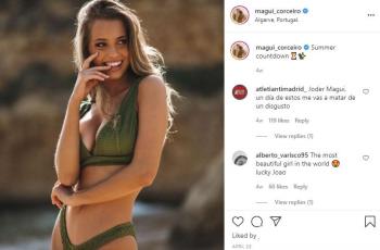 Pacar Joao Felix, Magui Corceiro. (Instagram/magui_corceiro)