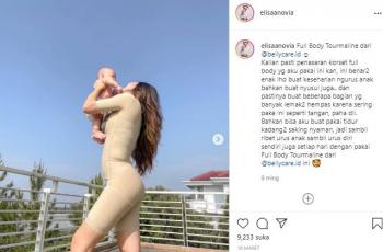 Istri Kim Kurniawan, Elisa Novia. (Instagram/@elisaanovia)
