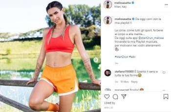 Melissa Satta. (Instagram/melissasatta)