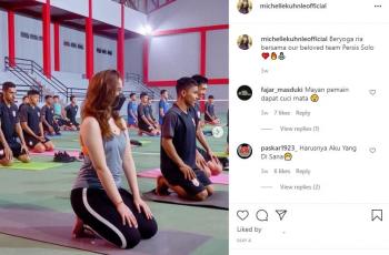 Michelle Kuhnle dipecat sepihak Persis Solo. (Instagram/michellekuhnleofficial)