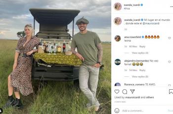 Wanda Nara liburan mewah bersama Mauro Icardi di Afrika. (Instagram/wanda_icardi)