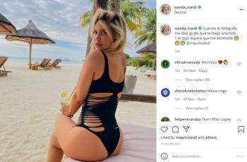Wanda Nara liburan mewah bersama Mauro Icardi di Afrika. (Instagram/wanda_icardi)