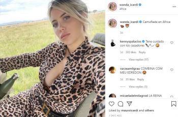 Wanda Nara liburan mewah bersama Mauro Icardi di Afrika. (Instagram/wanda_icardi)