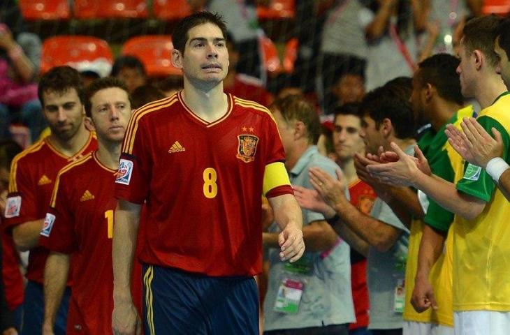 Kike saat membela Timnas Futsal Spanyol. (Dok. FIFA)