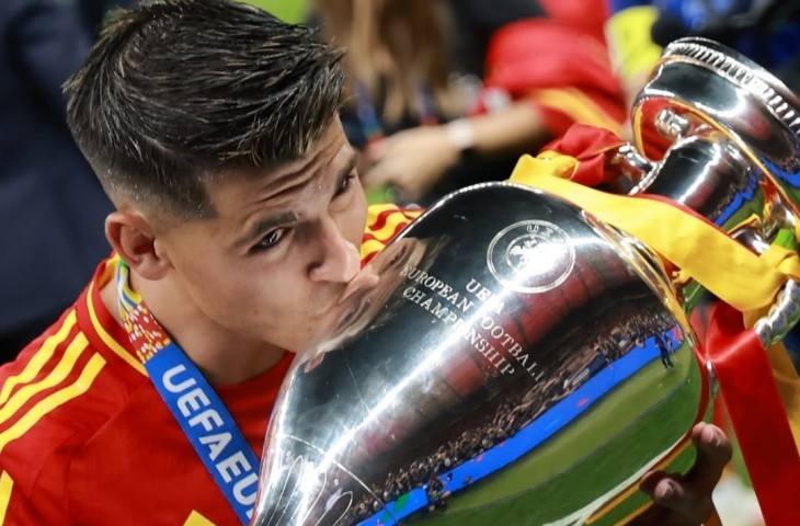 Bursa Panas Milan: Lepas Morata ke Como, Bidik Moise Kean Sebelum Diserobot MU! [Instagram Alvaro Morata]
