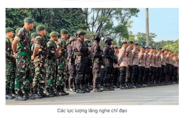 Media Asing Soroti Banyaknya Polisi Jelang Kick Off Final Piala AFF U-23 2025 [Dok thanhnien]
