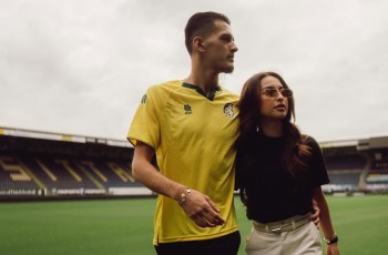 Gaya Jennifer Coppen Saat Dampingi Justin Hubner di Fortuna Sittard bak WAGs Papan Atas