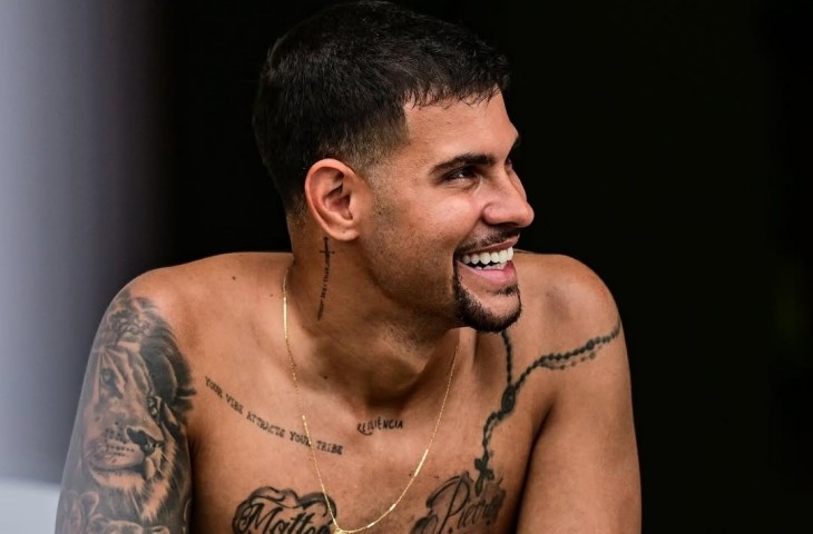 Ada Kericuhan di Laga Perpisahan Son Heung-min: Bruno Guimaraes Cekik Cristian Romero [Instagram Bruno Guimaraes]