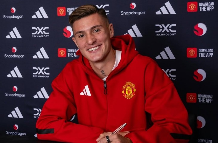 Kata Benjamin Sesko Pasca Pindah ke Manchester United dengan Mahar Rp1,6 T [Instagram Benjamin Sesko]